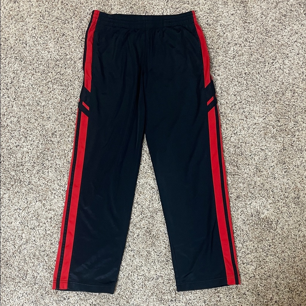 Tek Gear Black and Red track pants